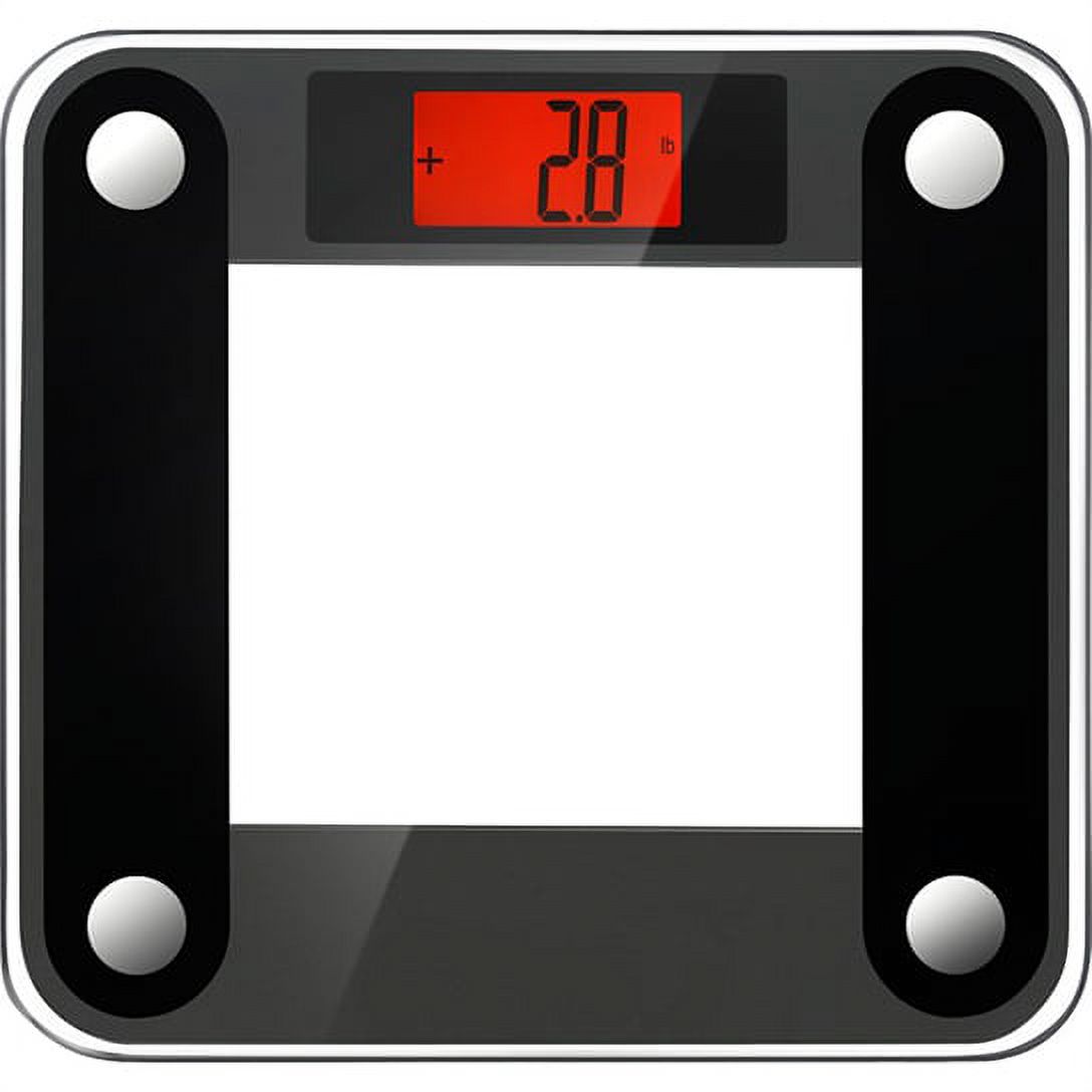 Ozeri Precision II Digital Bathroom Scale 440 lbs Capacity with Weight Change Detection Technology and StepOn Activation - image 4 of 6