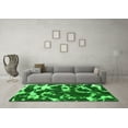 thumbnail image 3 of Ahgly Company Indoor Rectangle Abstract Green Modern Area Rugs, 8' x 12', 3 of 4