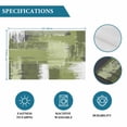 thumbnail image 6 of Sage Green Abstract Placemats Set of 8, Modern Mottled Art Oil Painting Placemats for Dining Table, Place Mats for Kitchen Tabletop, Waterproof Wipeable Dining Table Mats Set, 6 of 9