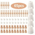 thumbnail image 5 of 65Pcs/Pack Air Plasma Cutter Consumables Extend Fit For Pt-31 Lg-40 Torch Cut-30 40 50 Welding Accessories Kits Set, 5 of 9