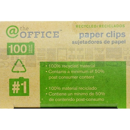 @ The Office Acco;recycled Paper Clip #1 Wal-mart