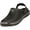 Black with Strap, variant on NORTY Men's Slip-On Garden Clog Sandal Versatile Comfort for All-Day Wear