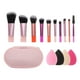 thumbnail image 1 of Set de Brochas de Maquillaje Unique Bargains Kit de Brochas de Maquillaje Versátil Brochas de Maquillaje Puff de Polvo Cobertura Completa de Necesidades de Maquillaje Colorido 14 Pcs, 1 of 1