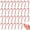 Red White, variant on Scheam 60 Pcs Christmas Candy Canes 1.2 inch Mini Fake Candy Ornaments Polymer Clay Cane Crafts for Xmas Tree Hanging Home Holiday Decorations (Red White)