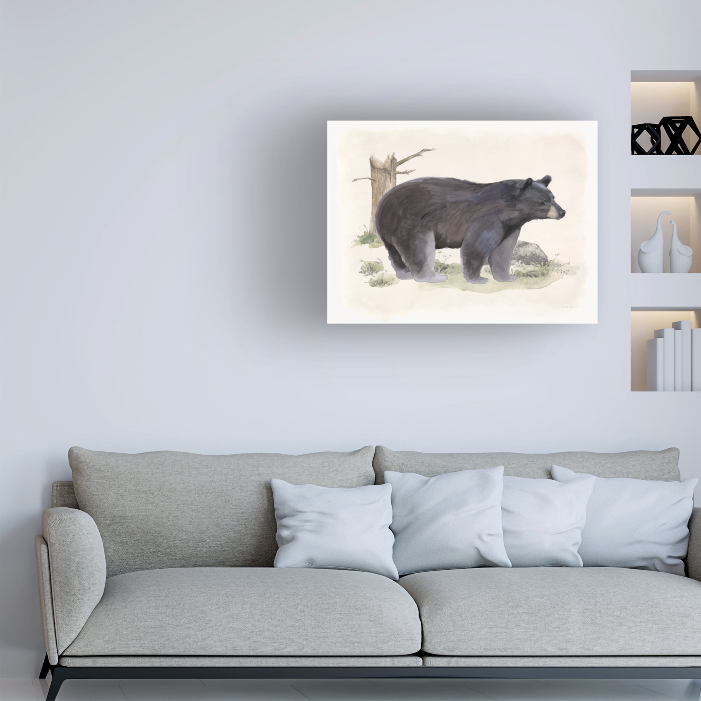 Beth Grove 'Wilderness Collection Bear' Canvas Art