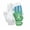 Green, Aqua, White, variant on No Mercy Women's Softball Batting Glove - Pink - Youth Large