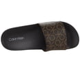 thumbnail image 2 of Sandalia Slide Calvin Klein ATHENS para mujer, color marrón, talla 7, 2 of 6