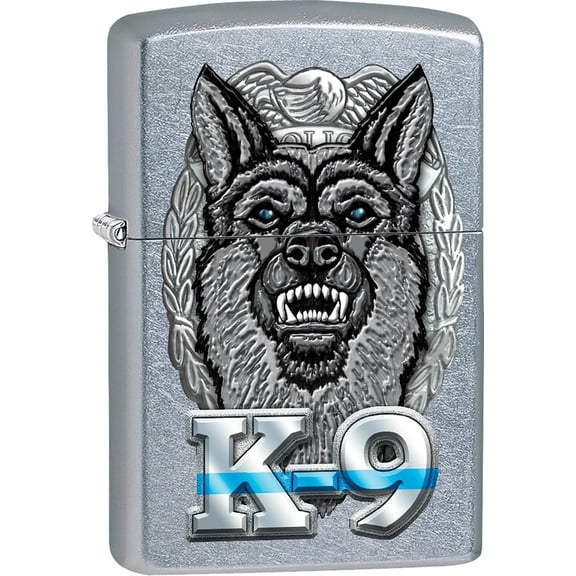 Zippo Lighter - Personalized Message Engraved on Backside Animals Windproof Lighter K-9#Z553