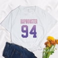 thumbnail image 3 of Camiseta informal con estampado de k-pop para mujer, Top Harajuku para mujer, Camiseta básica con cuello redondo, camiseta blanca de manga corta para niña, 3 of 5