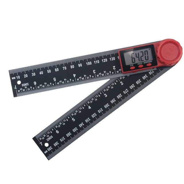 Angle Numérique Carré Nouveau Type de Règle de Précision Deux en un & Instrument de Mesure d'Angle Numérique Outil de Mesure Multi-Angle