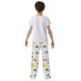 thumbnail image 4 of FORMRS Boys Pajama Pants with Pockets Size 13-14Y Kids Lounge Sleep Bottoms, Rainbows Pattern, 4 of 8