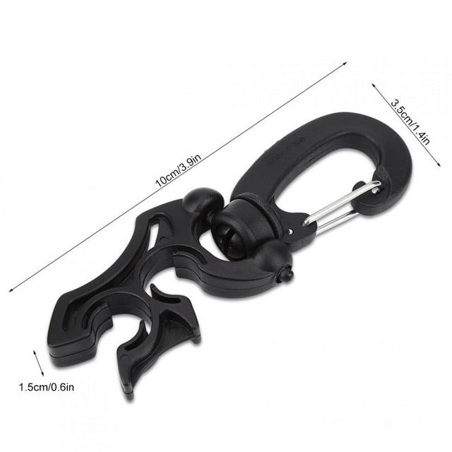 Clip de Tuyau de Plongée, Support Flexible Double BCD pour Accessoires de Plongée