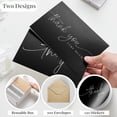 thumbnail image 2 of Black 4x6 Inch Thank You Cards Bulk Pack for Business, Wedding, Graduation, Funeral, 2 of 6
