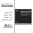 thumbnail image 6 of 97Wh For Dell 6GTPY Battery XPS 15 7590 Precision 5510 5520 Series 5XJ28 5D91C, 6 of 9