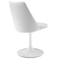 thumbnail image 5 of Lippa Swivel Dining Chair in White White, 5 of 10