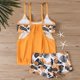 thumbnail image 4 of Bikini de Mujer Trajes de Baño de Moda Sexy Casual Diseño Dividido Conjunto para Piscina de Playa Y Vacaciones de Verano, Traje de Baño de Longitud Regular, 4 of 8