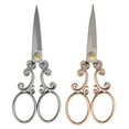 thumbnail image 3 of Abbracc 2Pcs Vintage Stainless Steel Tailor Scissors Sewing Dressmaking Shears, 3 of 8