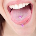 thumbnail image 5 of 110Pcs Tongue Rings Wholesale 14g Tongue Ring Barbells Assorted Colors for Women Man, 5 of 5