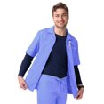 thumbnail image 3 of Sivvan Men's Jacket - Short Sleeves Front-Zippered, 3 of 7