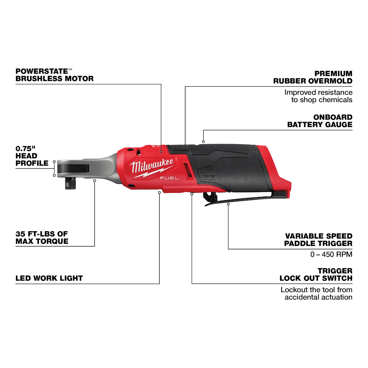 Milwaukee Tool M12 FUEL 3-Tool Combo Kit