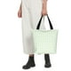 thumbnail image 5 of Balery Pistachio Green Checkboard Bolsa de Hombro con Diseño, Bolsa Grande y Duradera, Bolsa Versátil para Compras, 5 of 6