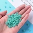 thumbnail image 5 of Frosted Acrylic Beads Faceted Cone Turquoise 6x5.5mm Hole: 1.5mm 6770pcs/500g, 5 of 6