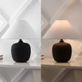 thumbnail image 7 of JONATHAN Y Delphi 18.25" Minimalist Scandinavian Resin/Iron LED Table Lamp, Matte Black (Set of 2), JYL5600A-SET2, 7 of 7