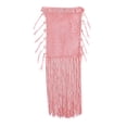 thumbnail image 2 of Idoravan Women's Basic Versatile Skirt Women Solid Swimsuit Bohemian Hollow Weave Long Tassels Cover Up Bikini Swimwear Beach Cover-Ups Wrap Skirt, 2 of 3
