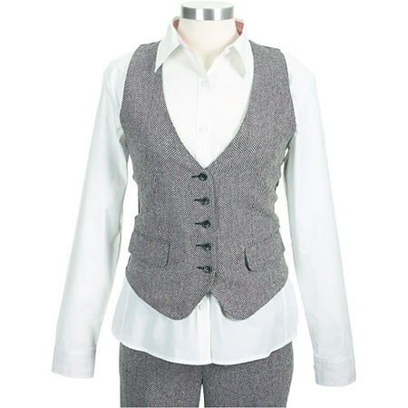 George M.E. - Women's Herringbone Vest