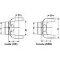 thumbnail image 3 of Dana 2-28-427 Drive Shaft Tube Weld Yoke, 3 of 4