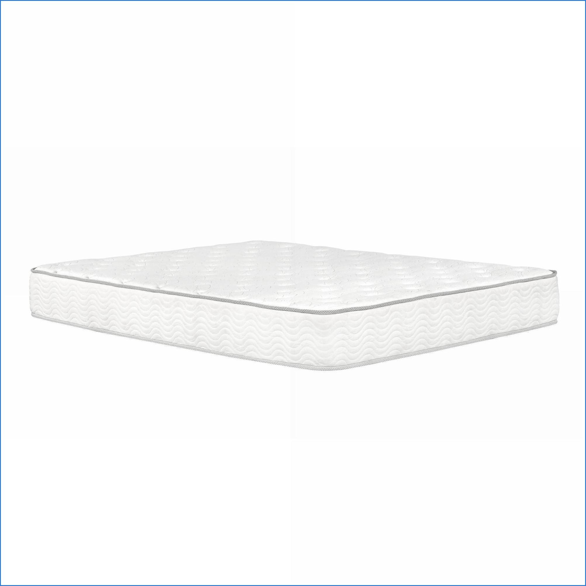 Mattresses King Size Medium Firm Pocket Coil Bed in a Box Mattress | White | Polyester