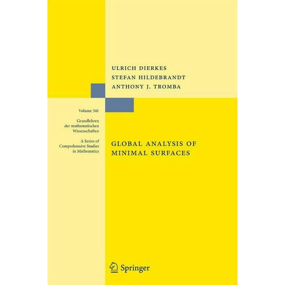 Grundlehren Der Mathematischen Wissensch Global Analysis of Minimal Surfaces, Book 341, (Paperback)