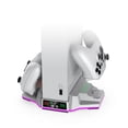 thumbnail image 4 of Cooling Stand & Charging Station for Xbox Series S with RGB Light - Dual Controller Charger & Cooler Fan for Xbox Series S Accessories with 2*1400mAH Batteries, 4 of 8