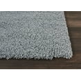 thumbnail image 3 of Malibu Shag Solid Slate Area Rug, 3 of 7