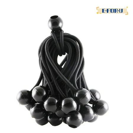 

Ball Bungee Cords 4 Inch Canopy Tarp Tie Down Cord (25 Piece)