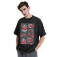 thumbnail image 4 of Spider-Man Men's Vintage Washed Drop Shoulder Short Sleeve T-Shirt, 4 of 7
