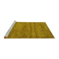thumbnail image 2 of Ahgly Company Machine Washable Indoor Rectangle Abstract Yellow Contemporary Area Rugs, 5' x 8', 2 of 4