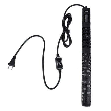 Lowest price ever!100W 200W 300W 500W Explosion Proof LED Microchip di gital Temperature Control Aquarium Heater Sticker Rod Temperature Controller