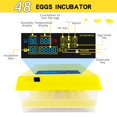 thumbnail image 2 of PRIJESSE 48 Egg Incubator 80W Automatic Egg Turning Digital Incubator with Temperature and Humidity Control for Hatching fertilized Eggs of Chickens, Ducks and Geese, for Home and Laboratory use.…, 2 of 8