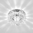 thumbnail image 1 of Recessed lighting crystal spotlight led downlight ceiling decoration background wall light ceiling light (white light), 1 of 10