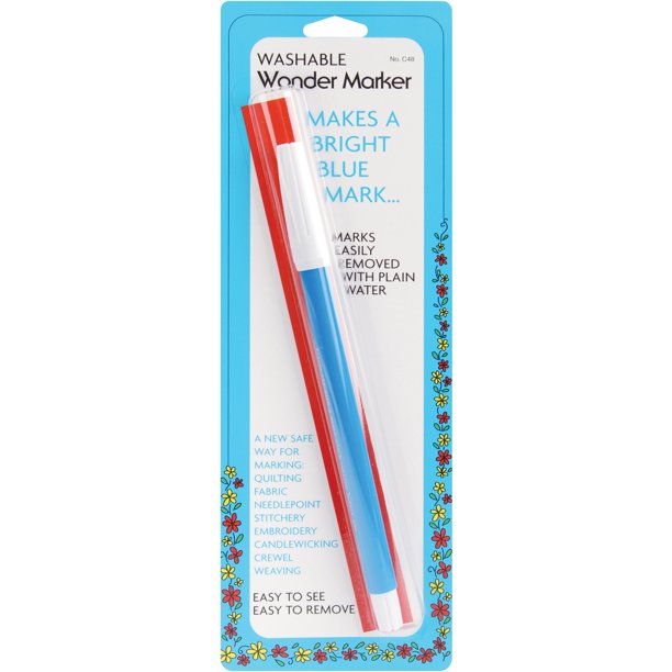 Collins Washable Wonder MarkerBlue