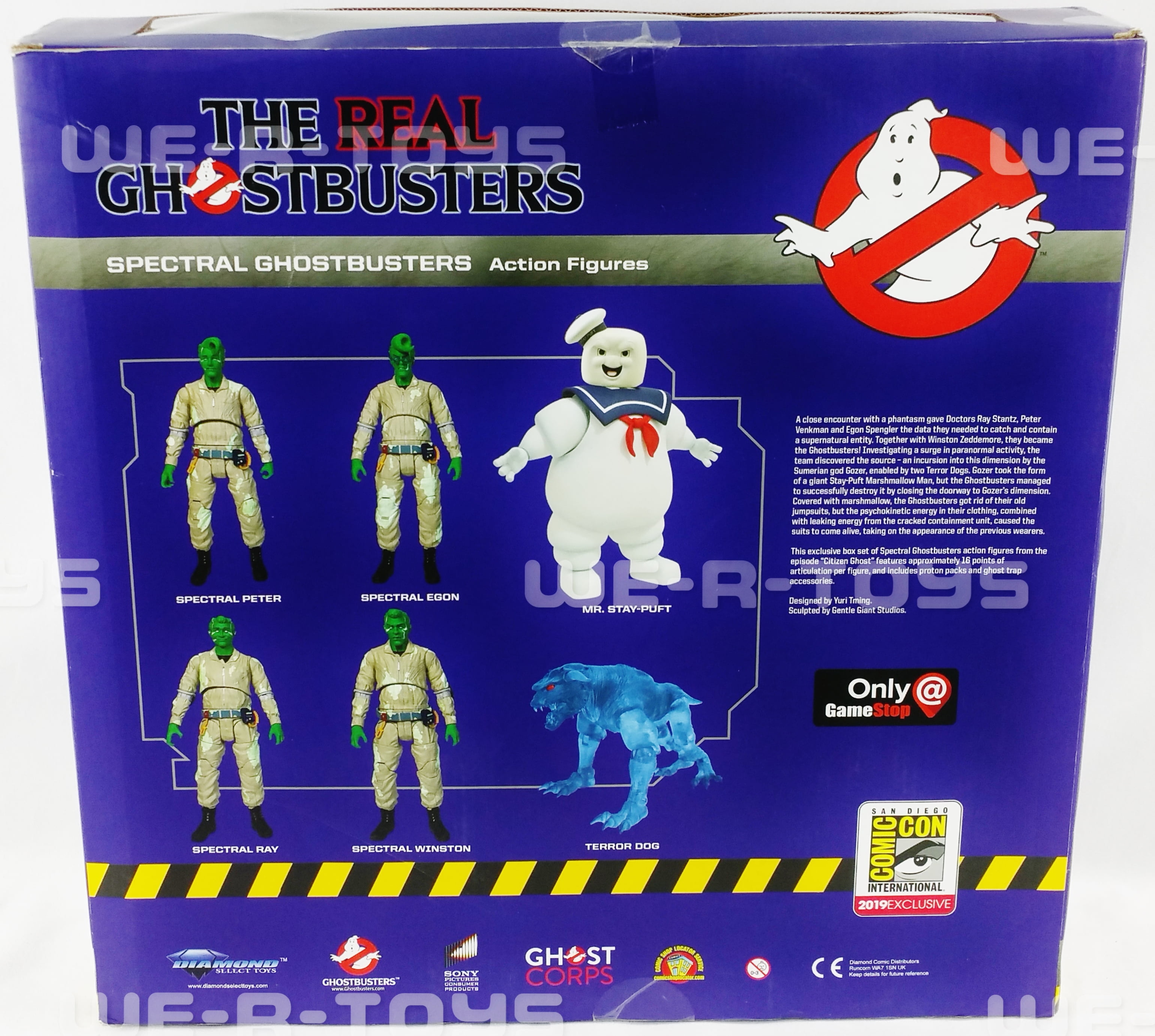 The Real Ghostbusters SDCC 2019 Exclusive Spectral Ghostbusters