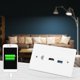 thumbnail image 5 of Panel de Enchufe ANGGREK CAT6 Placa de Pared Con Clip USB, 5 of 8