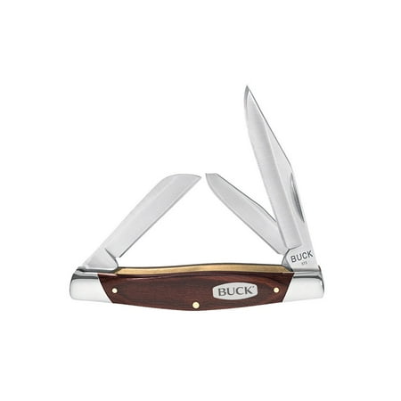 Buck Knives 0373BRS Trio 3 bladed pocket knife, Box