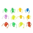 thumbnail image 4 of 12 marionetas de dedo de dinosaurio de plástico, mini animales, juguete para niños, divertido juguete de dedo, recuerdo de fiesta de cumpleaños (color aleatorio)., 4 of 7