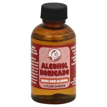Dr. Sana  Boric Acid Alcohol, 2 oz, Antiseptic, Antifungal and Antibacterial