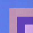 thumbnail image 1 of Ahgly Tapis d'Intérieur Lavable en Machine Carré Transitionnel Mimosa Violet, 4 Pieds Carré, 1 of 7