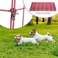 thumbnail image 2 of YRLLENSDAN 24'' Dog Pen for Outside, 8 Panel Exercise Fences Dog Kennel for Backyard Pet Playpen Crate Fence Pet Gate with Door Puppy Play Yard for Small Medium Large Dogs, 2 of 7