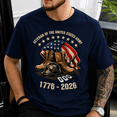thumbnail image 6 of Veteran Of The United States Army 1776-2026 Shirt, USA 250th Anniversary Patriotic Veteran T Shirt, Military Boots American Flag Graphic Tee, 6 of 6