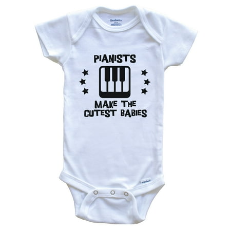 

Pianists Make The Cutest Babies Funny Piano Baby Bodysuit
